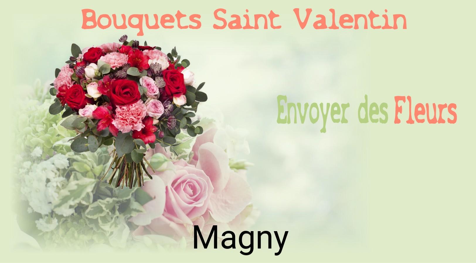 Roses de Saint-Valentin livrées à Magny
